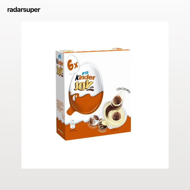 KINDER Sorpresa Huevos de chocolate con sorpresa pack de 6 uds. 20 g.