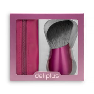 Kit de brocha para polvos y estuche Esencial