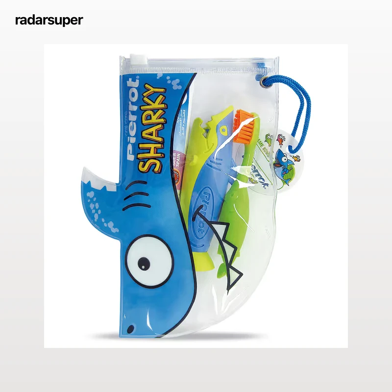 Kit dental infantil sharky Pierrot 1 unidad