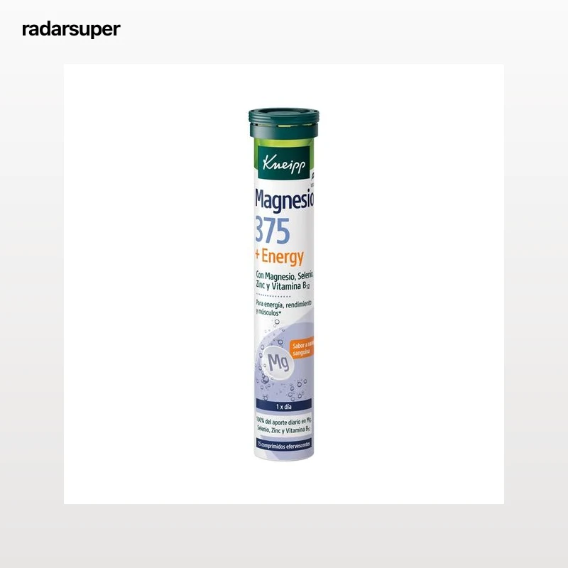 KNEIPP Complemento alimenticio efervescente con sabor a naranja sanguina 15 uds.