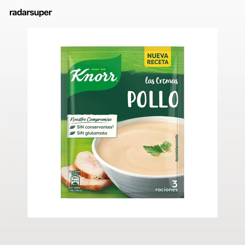 KNORR Crema de pollo Knorr 55 g