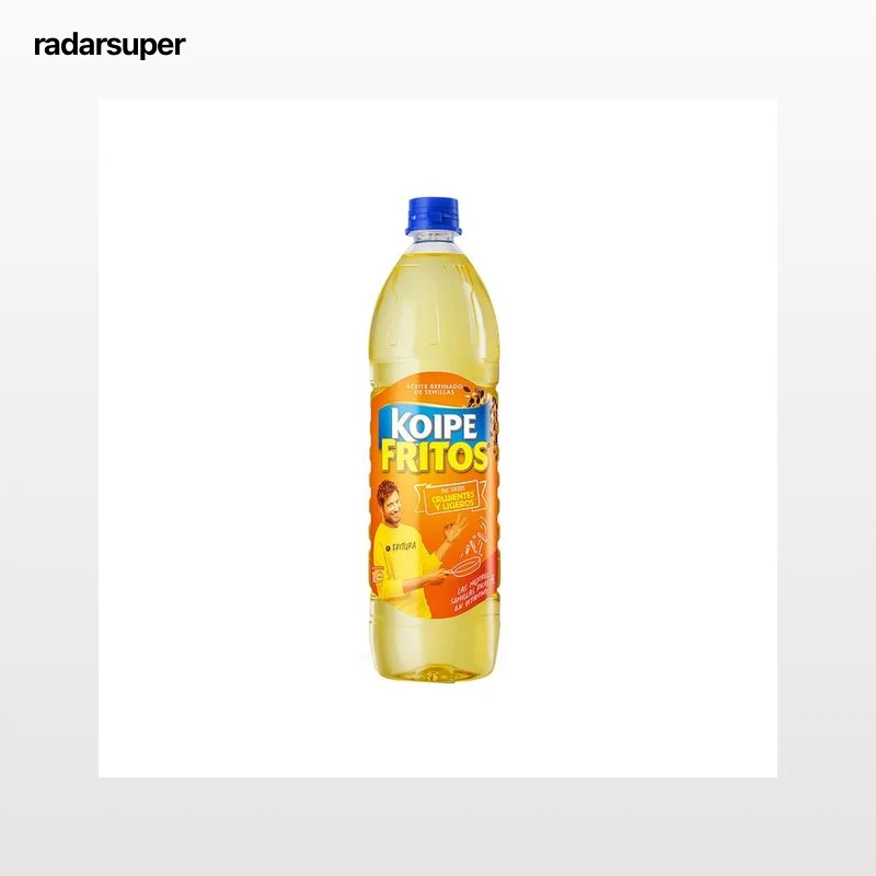 KOIPE FRITOS Aceite de girasol especial para frituras botella de 1 l.