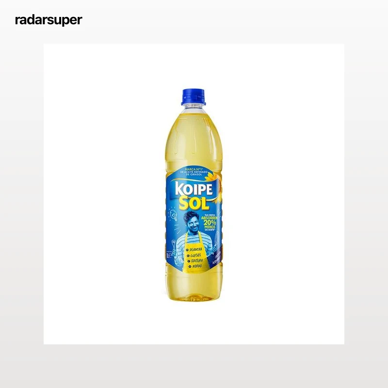KOIPESOL Aceite de girasol botella de 1 l.