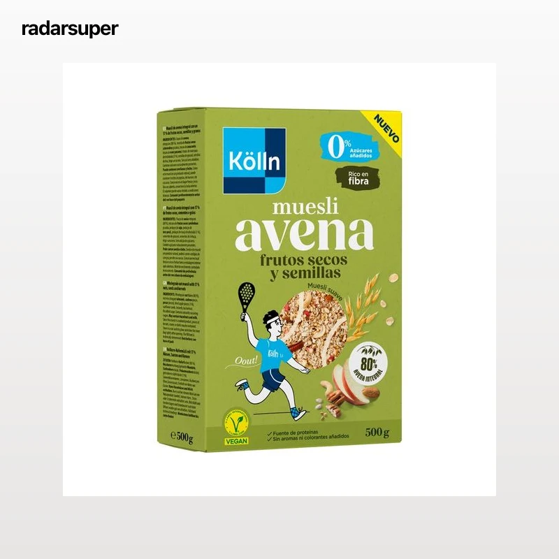 KÖLLN Muesli frutos secos y semillas 500 g.