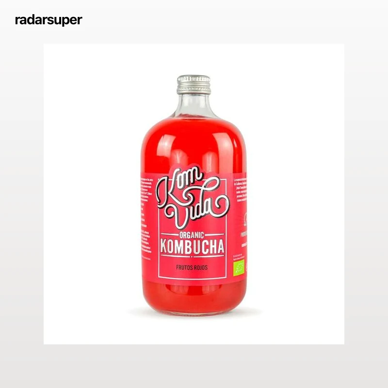 Kombucha Komvida 750ml frutos rojos