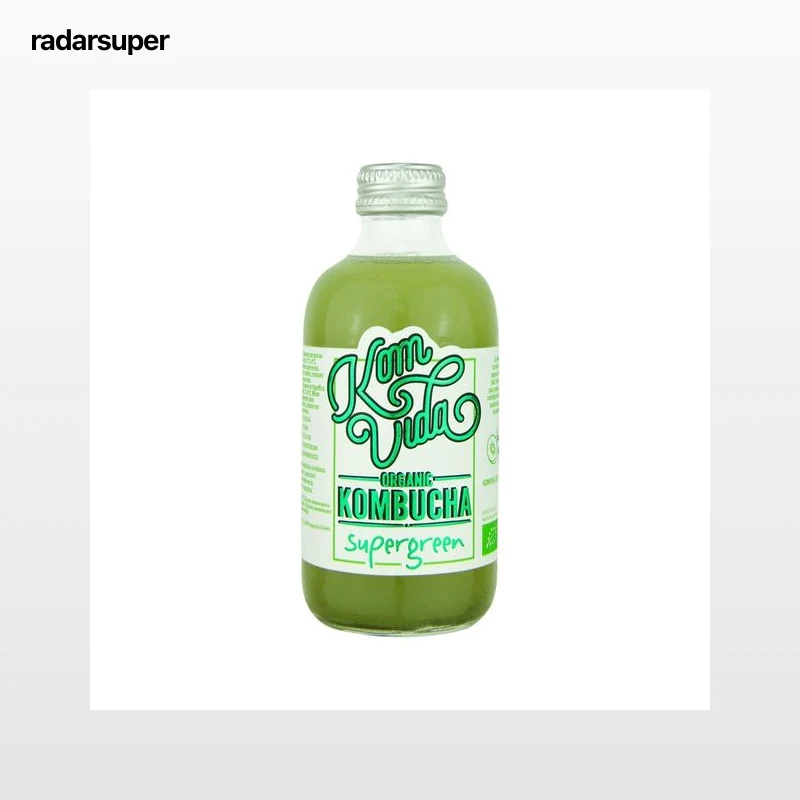 KOMVIDA Supergreen Kombucha BIO 250 ml.