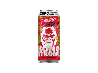 KONG STRONG Bebida energética - sandía zero o limón pie