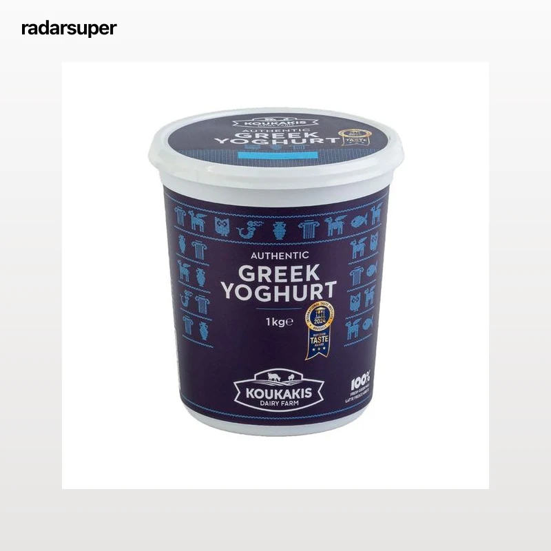 KOUKAKIS Yogur griego natural (10% materia grasa) 1 kg.