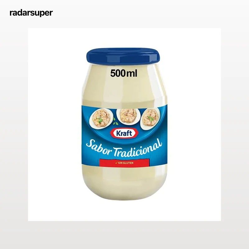 KRAFT Mayonesa tradicional 500 ml.
