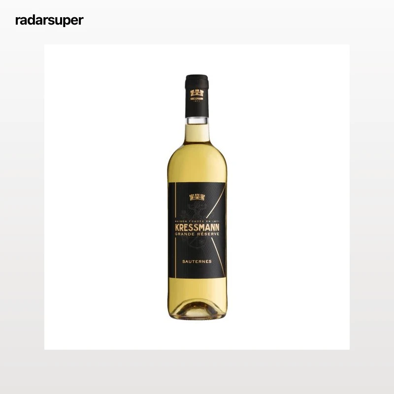 KRESSMANN Grande réserve sauternes Vino blanco elaborado en Francia botella 75 cl.