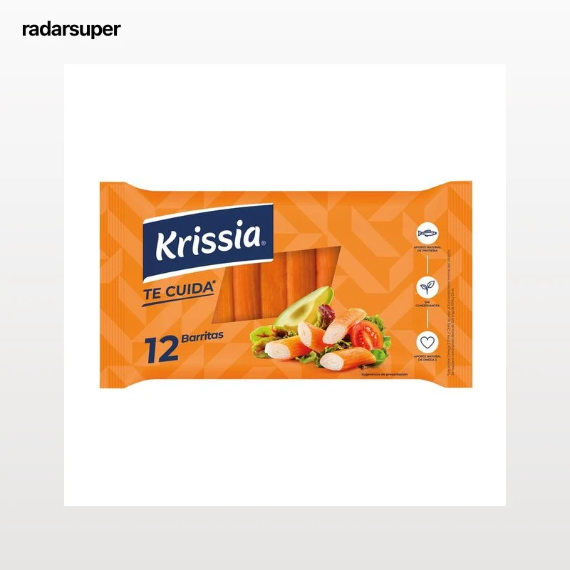 KRISSIA Barritas de surimi 12 uds. 200 g.