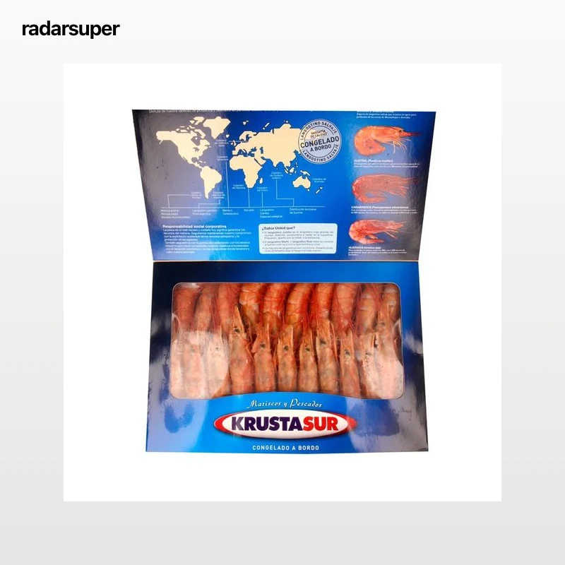 KRUSTASUR Gambones crudos 20/30 piezas KRUSTASUR 2 kg.