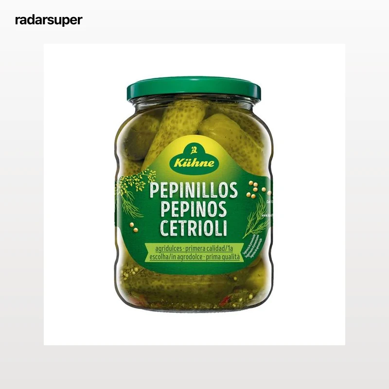 KÜHNE Pepinillos frasco de 360 g.