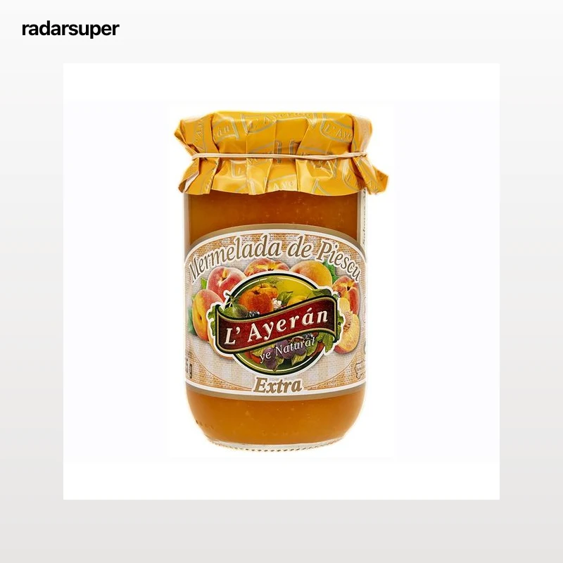 L'AYERAN Mermelada de melocotón 355 g.