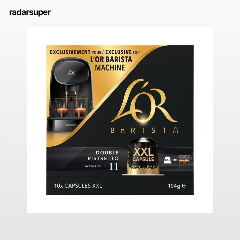 L"OR BARISTA Double Ristretto Café en cápsulas I11 10 uds. (20 tazas)