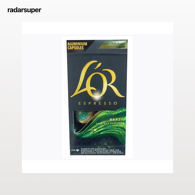 L´OR Café en cápsulas origen Brasil 10 uds. 52 gr.