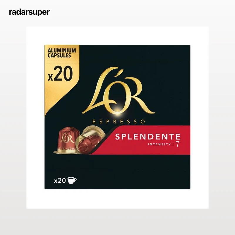 L´OR Café cápsulas splendente I7 20 uds 104 g.