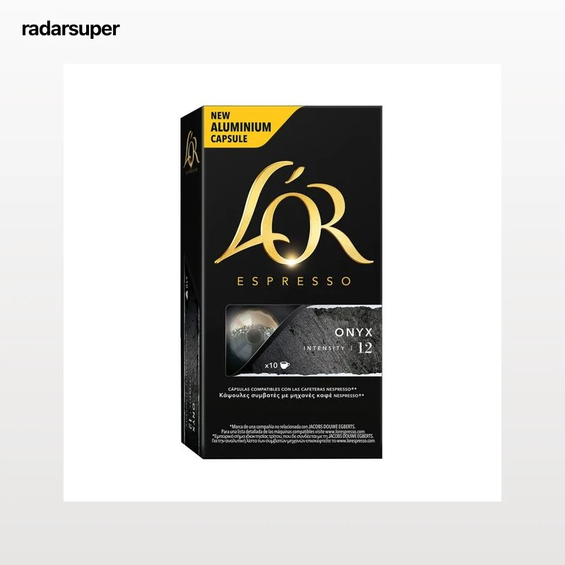 L"OR ESPRESSO Café en cápsulas Onyx I12, 10 uds.