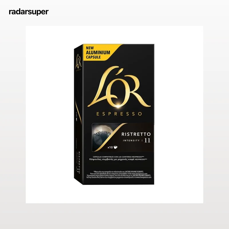 L"OR ESPRESSO  Café en cápsulas Ristretto I11, 10 uds.