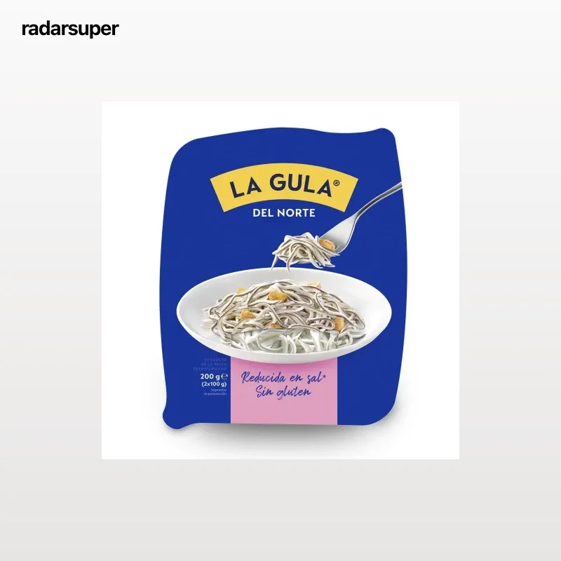 La Gula del Norte reducida en sal sin gluten 200 g.