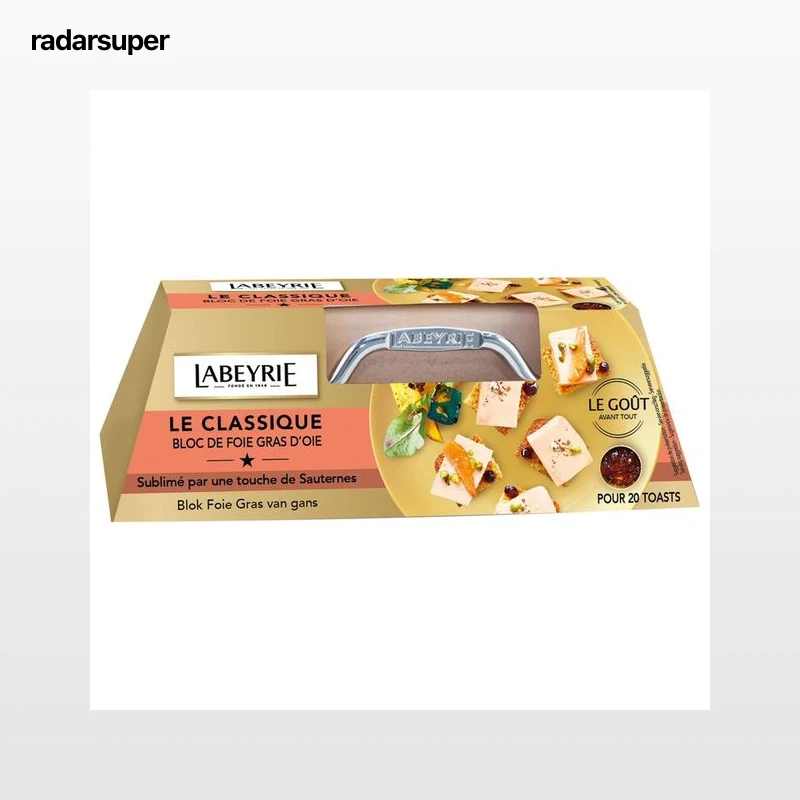 LABEYRIE Lingote de foie gras de oca con cortador 120 g.