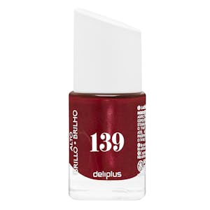 Laca de uñas alto brillo Deliplus 139 granate