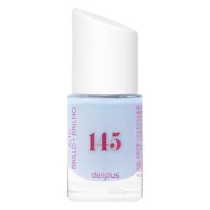 Laca de uñas alto brillo Deliplus 145 azul pastel