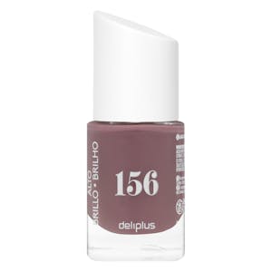 Laca de uñas alto brillo Deliplus 156 chocolate medio