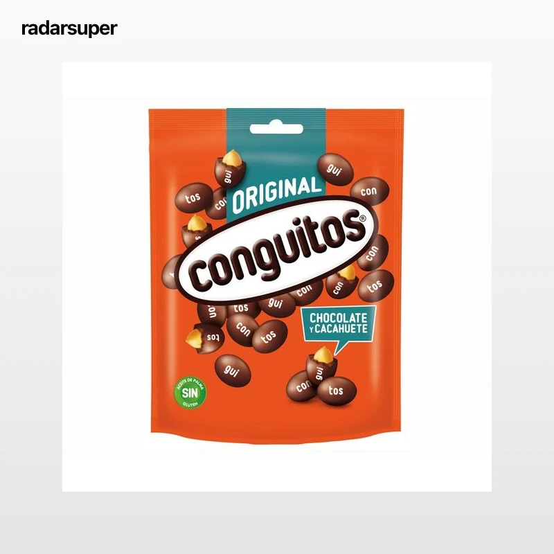LACASA Cacahuete de chocolate negro conguito 200 gr.