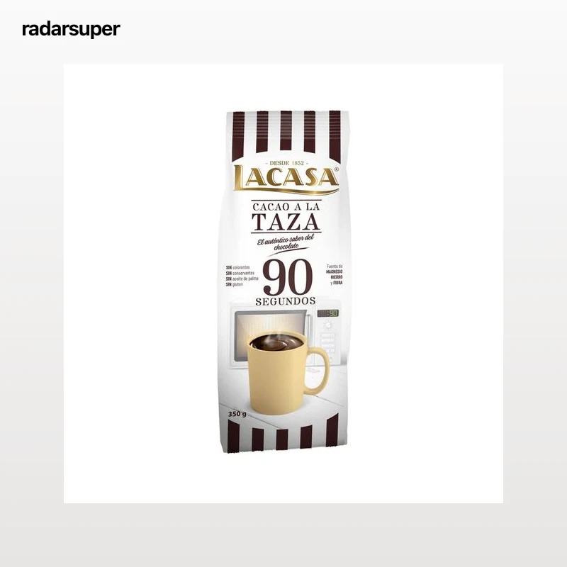 LACASA Cacao a la taza 90 Segundos LACASA 350 gramos