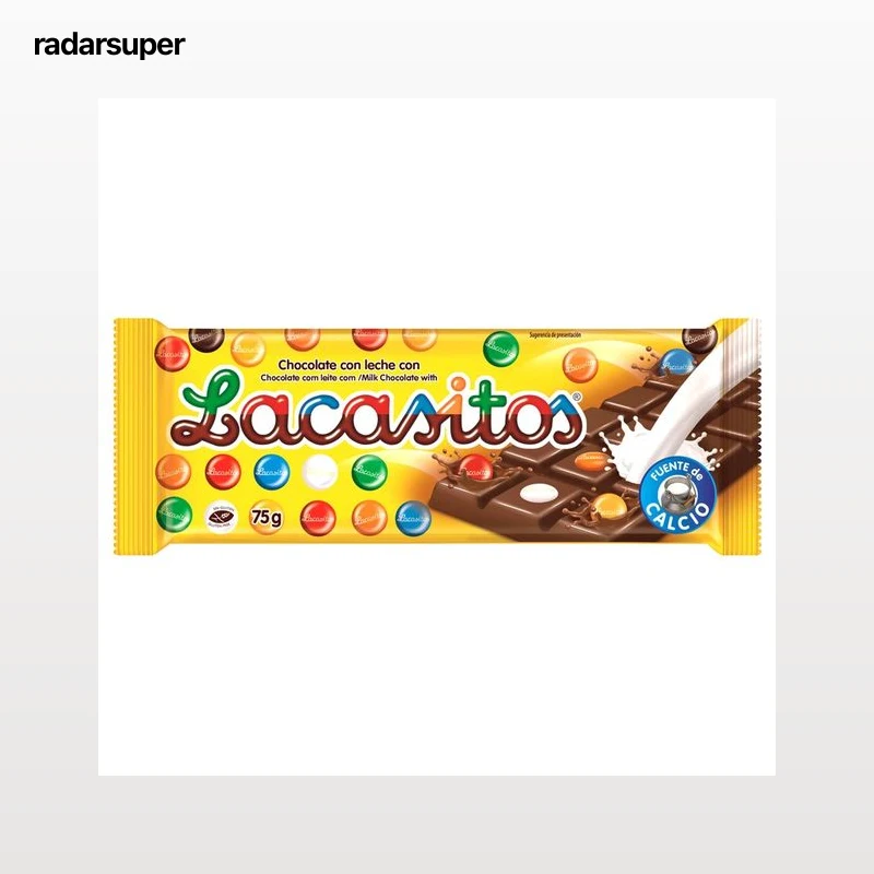 LACASA Chocolate con leche y Lacasitos 75 gr.