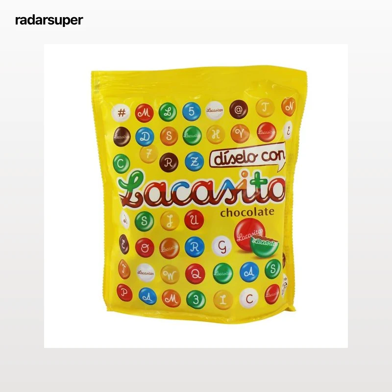 LACASITOS Grageas de colores con chocolate 190 g.