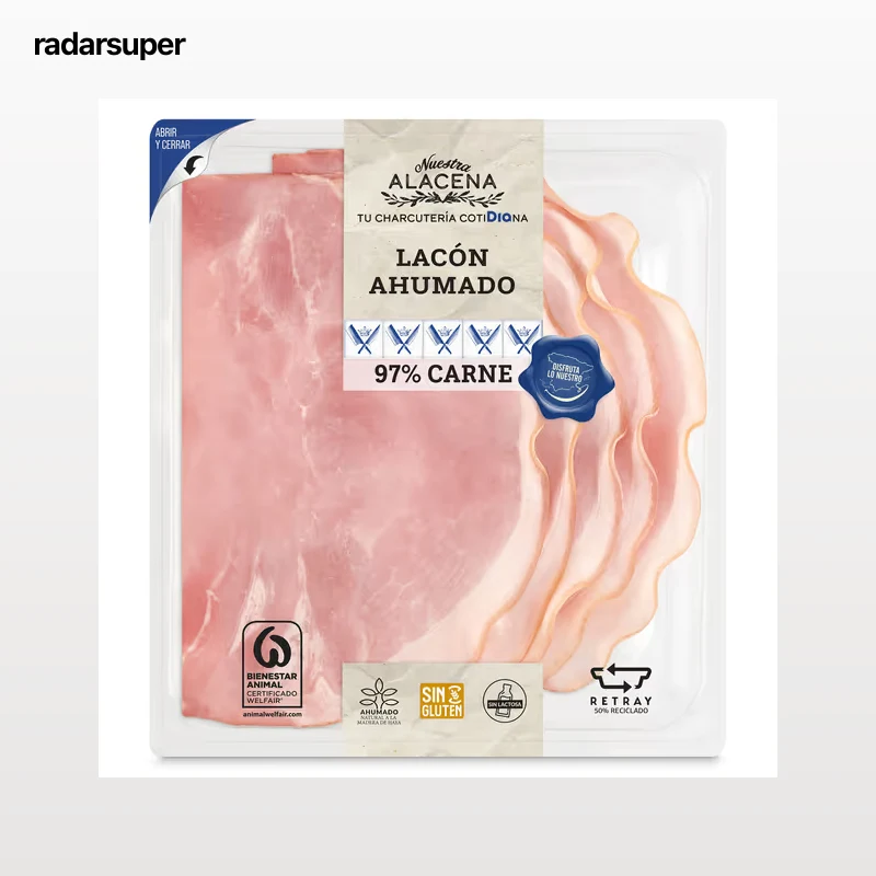 Lacón ahumado 97% Dia Nuestra Alacena 150 g