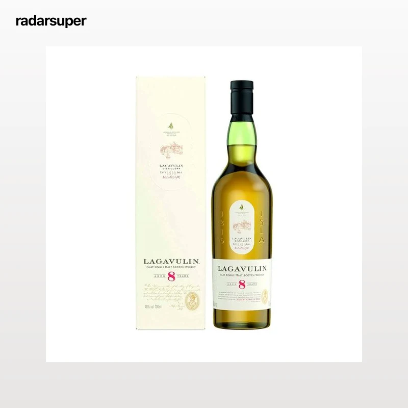 LAGAVULIN Whisky single malt escocés 8 años botella 70 cl.