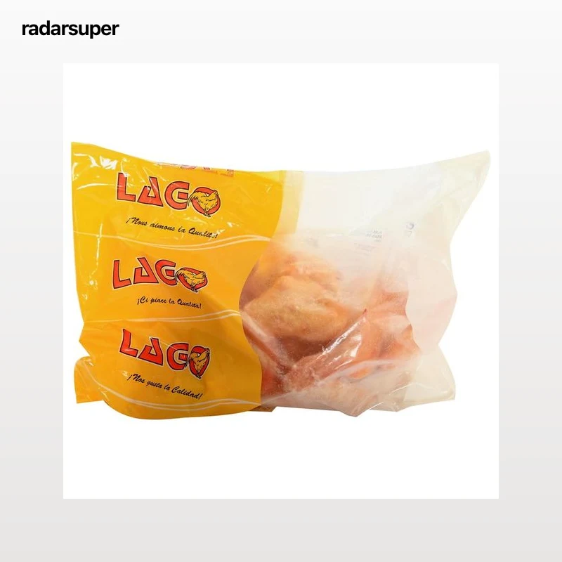 LAGO Alas de pollo blanco congeladas LAGO 1 kg.