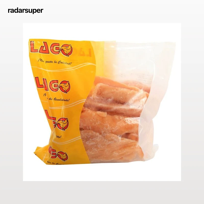 LAGO Filetes congelados de pechuga de pollo blanco LAGO 600 g.