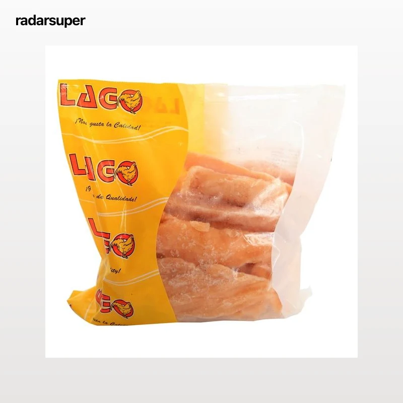 LAGO Pechugas de pollo blanco ultracongeladas LAGO 1 kg.
