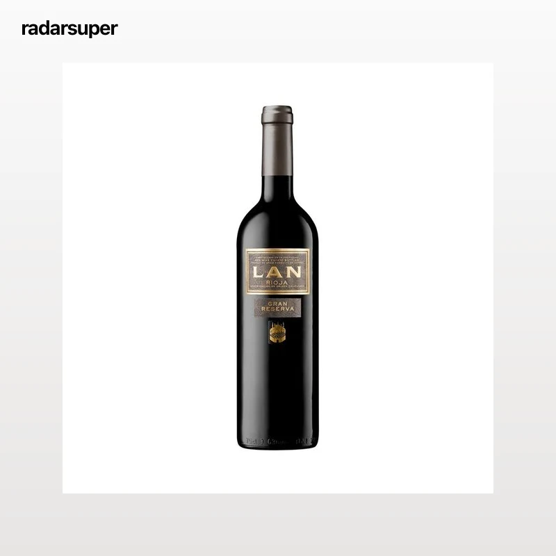 LAN  Vino tinto gran reserva con D.O. Ca. Rioja botella de 75 cl.