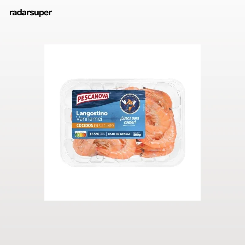 Langostinos rodolfo Pescanova 500 g