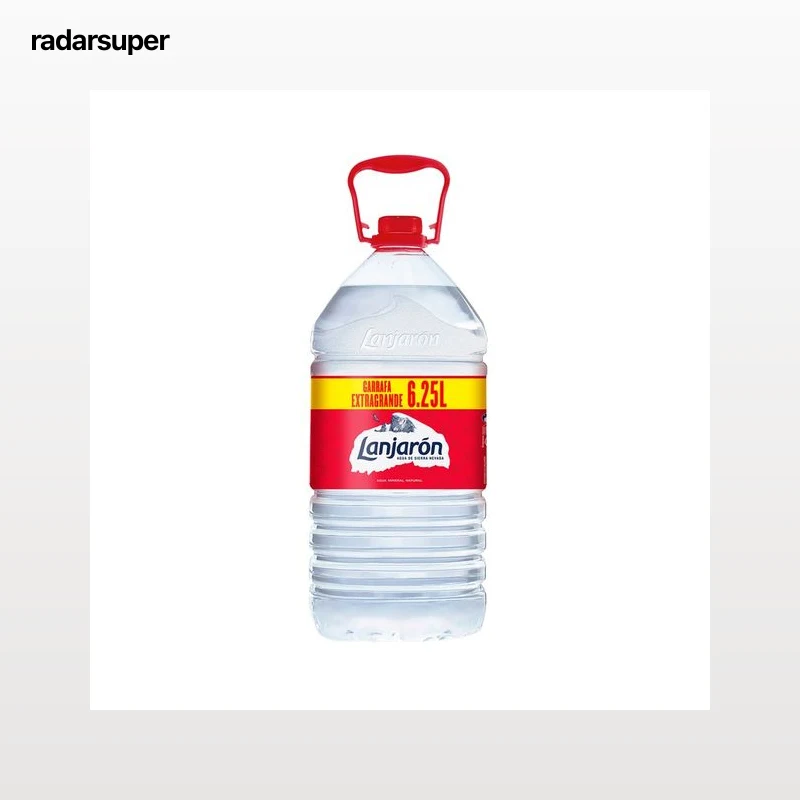 LANJARÓN Agua mineral en garrafa extragrande de 6, 25 l.