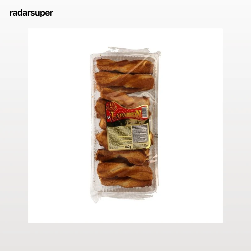 LAPASION Lazos de hojaldre 180 gr,
