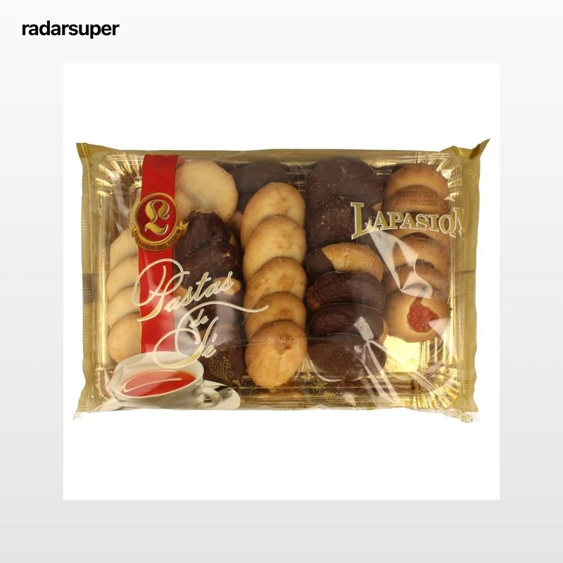 LAPASION Pasta de té finas surtidas bandeja 400 gr.