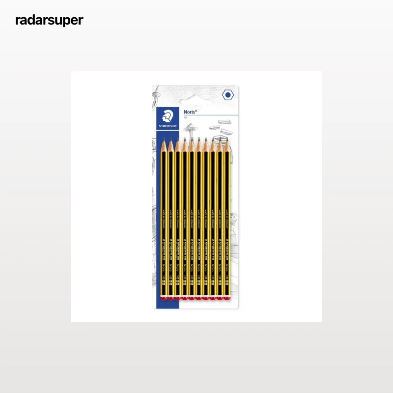 Lápices Grafito HB Staedtler Noris 10 uds
