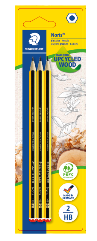 Lápiz grafito Staedtler Noris 3 ud