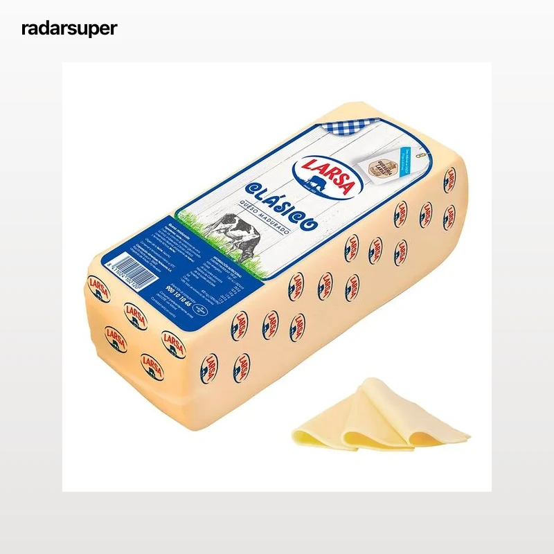 LARSA Queso en barra Edam. - Loncha fina 1 mm