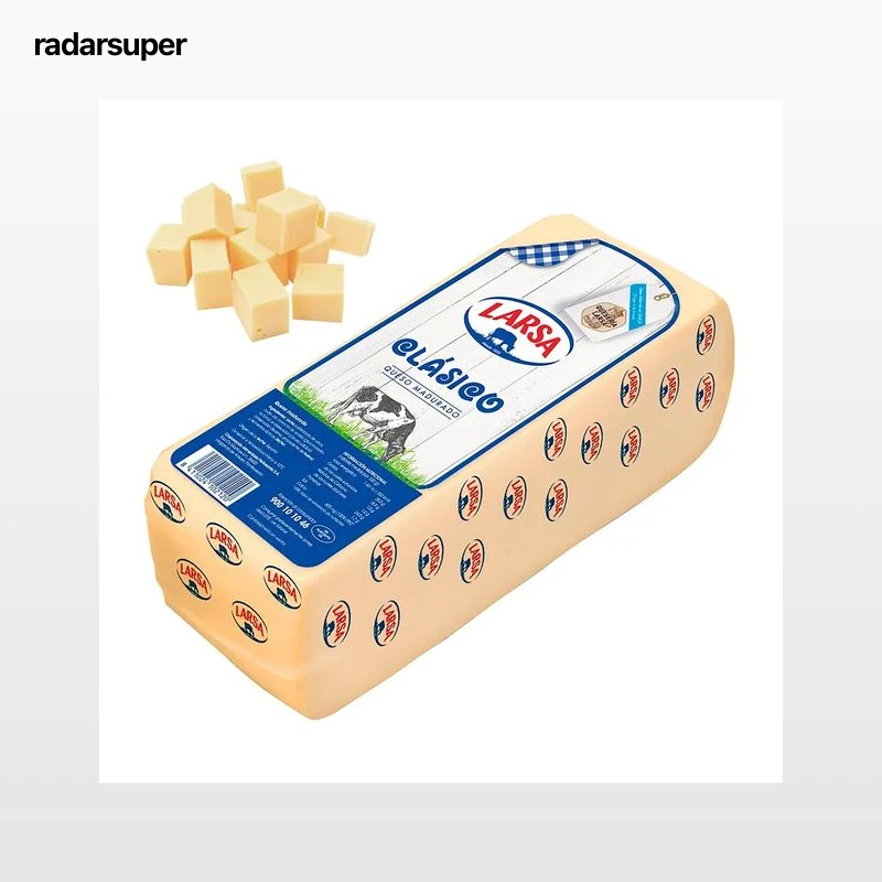 LARSA Queso en barra Edam. - Taco ensalada 1 cm
