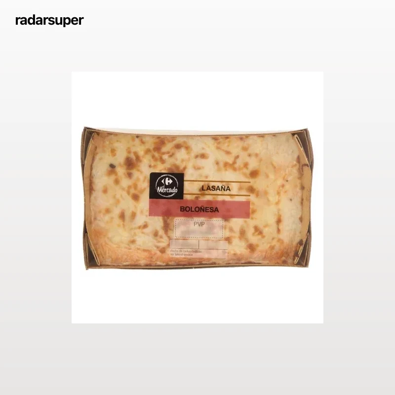 Lasaña boloñesa El Mercado 350 g