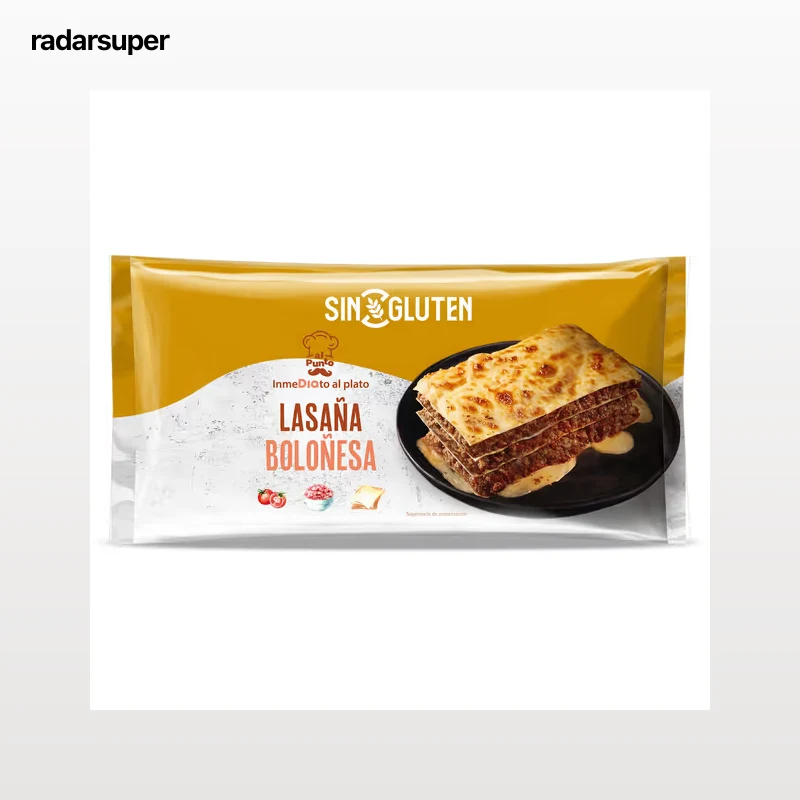 Lasaña boloñesa sin gluten Dia Al Punto 525 g