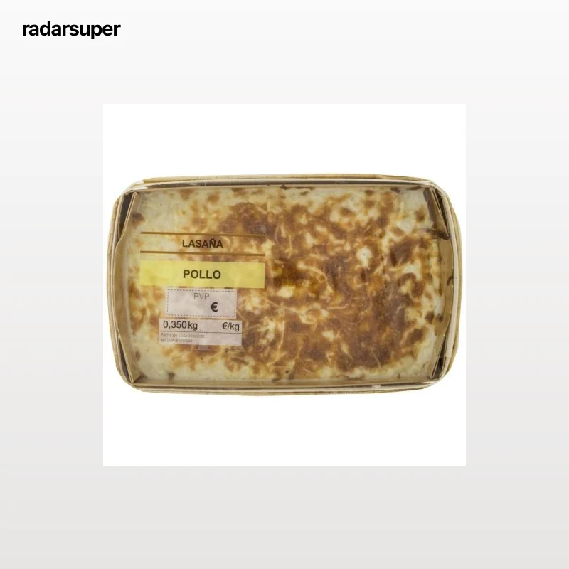 Lasaña de pollo 350 g
