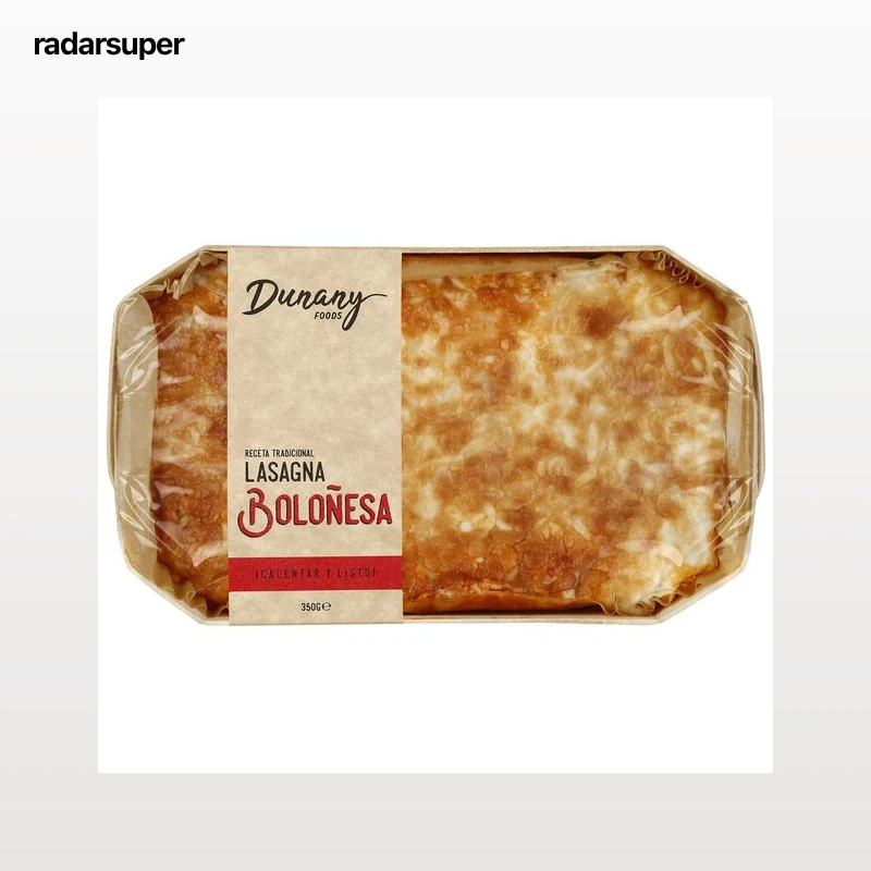 Lasaña gratinada boloñesa 350g